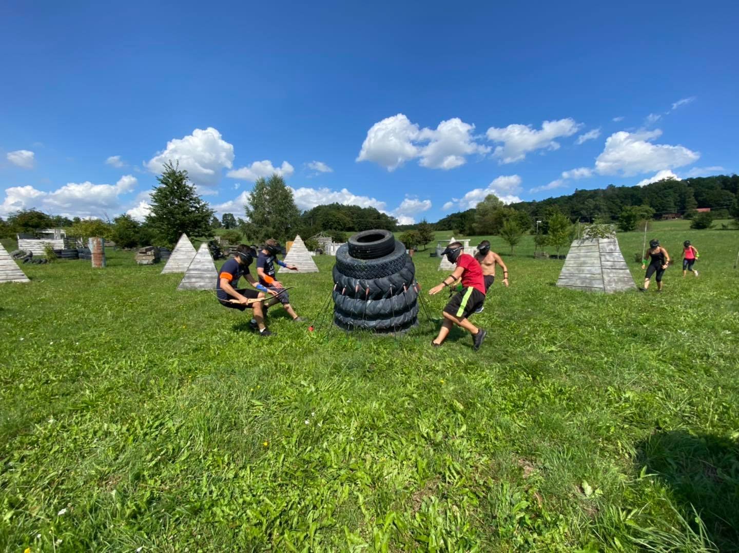 Teambuilding lukostřelba pro firmy a skupiny - Archery Game na hřišti v Holešově