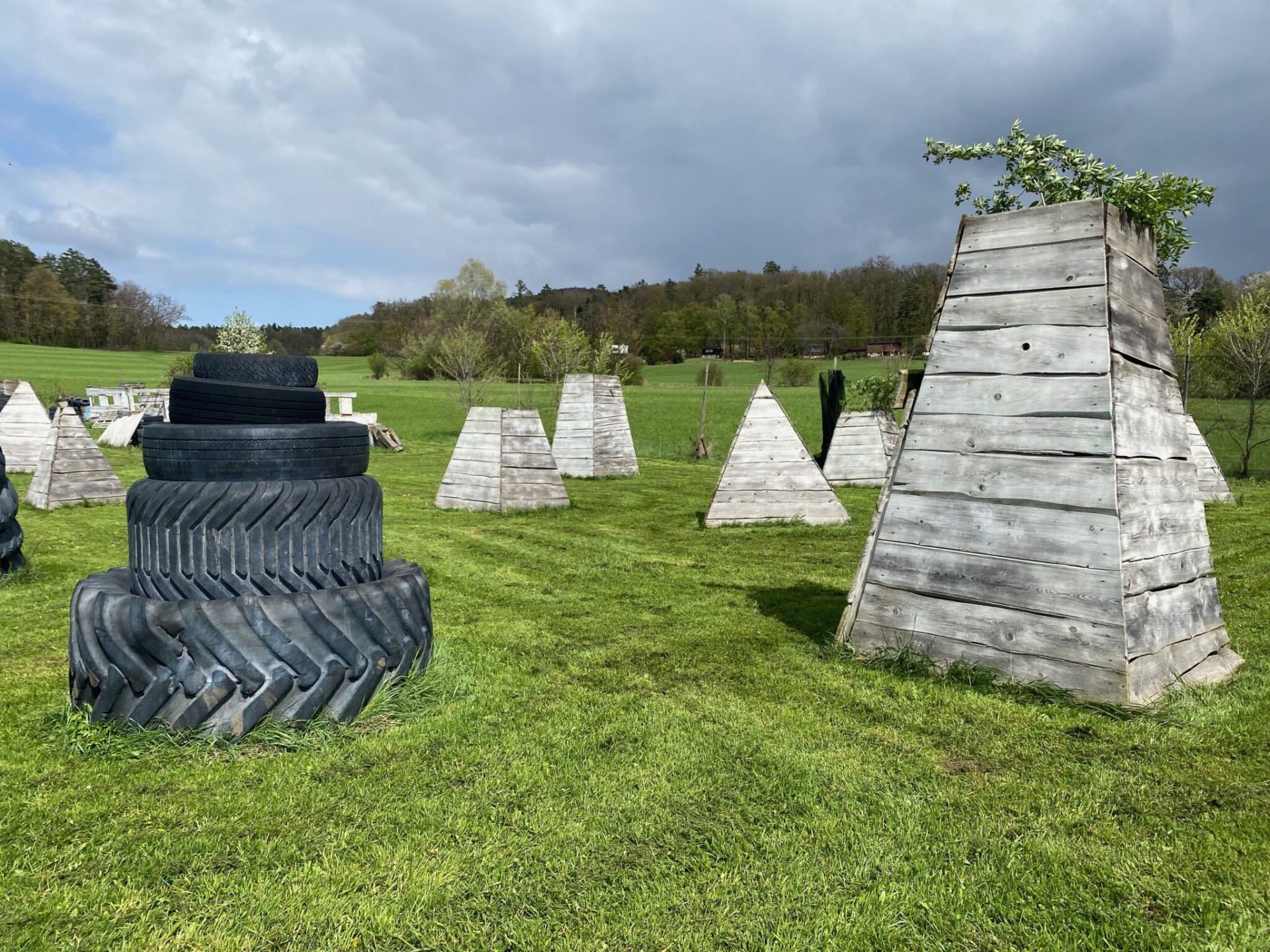 Paintballové hřiště Paintball City Holešov